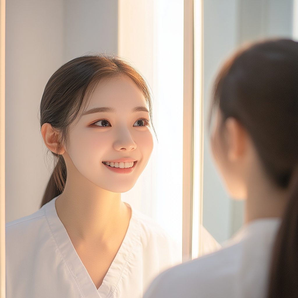 스마일라식 수술을 받은 후 자신감까지 회복