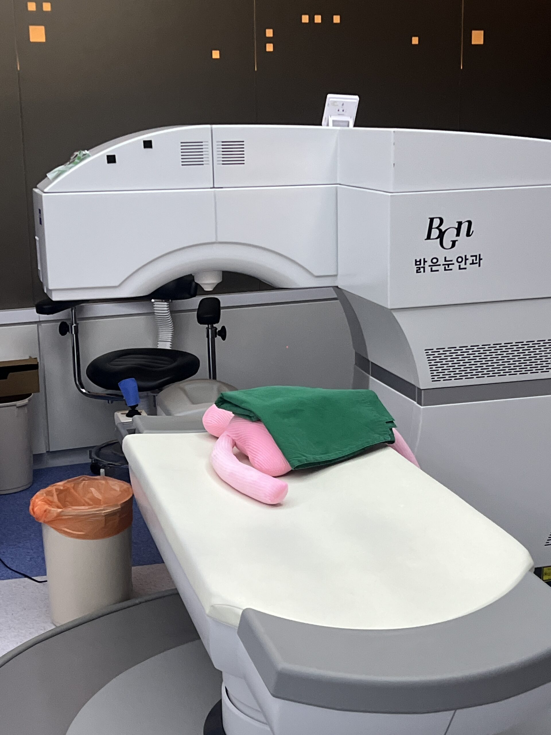 스마일라식이 진행된 수술실 내부